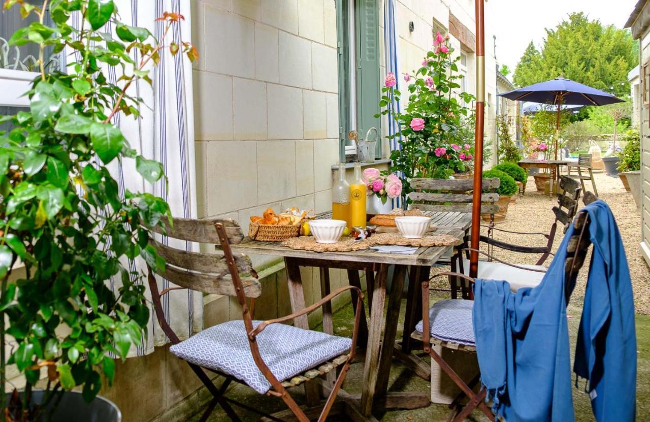 La Marine De Loire Hotel & Spa Montsoreau Bagian luar foto