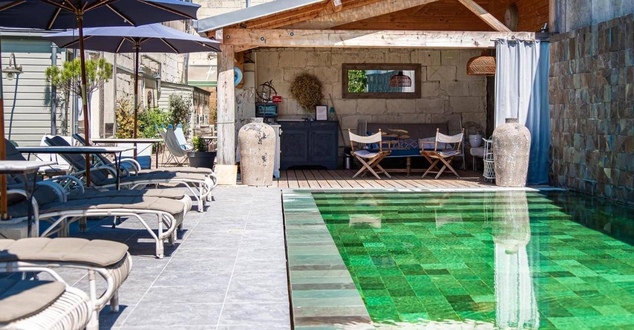 La Marine De Loire Hotel & Spa Montsoreau Bagian luar foto