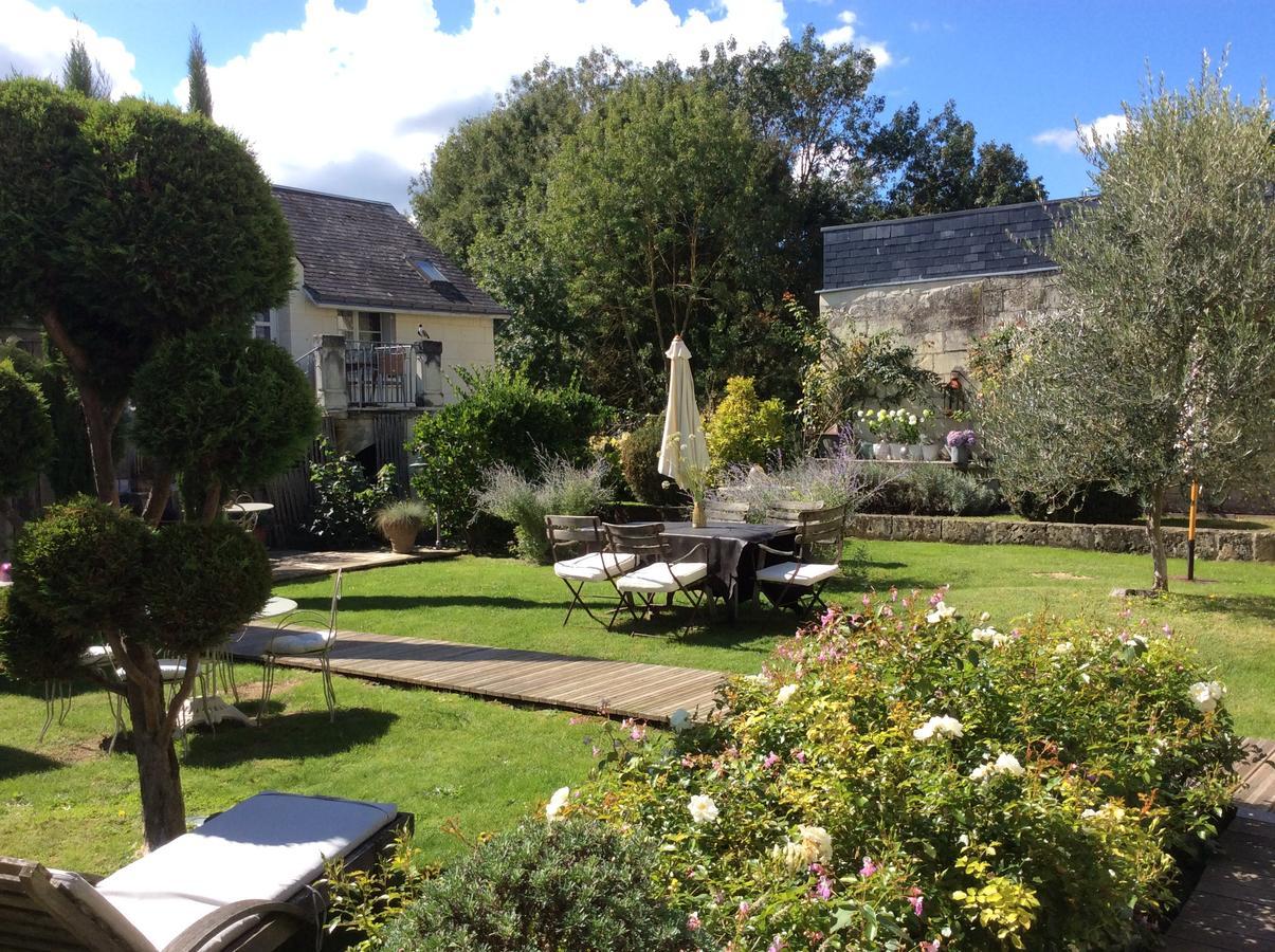 La Marine De Loire Hotel & Spa Montsoreau Bagian luar foto